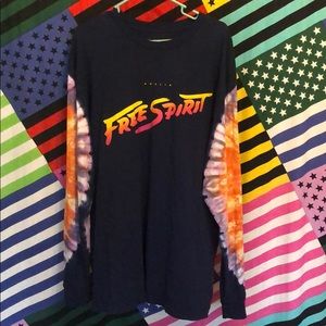 Khalid Free Spirit Long Sleeve Tie Dye T-Shirt!